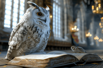 Sorcier maîtrisant sorts et potions dans Hogwarts Legacy