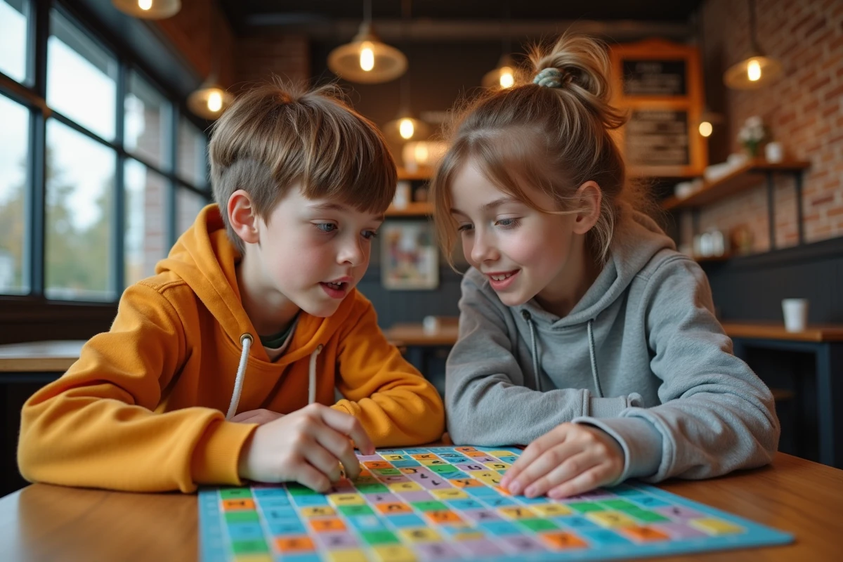 Adolescents discutant autour d