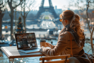 Nomadisme urbain à Paris avec des applications innovantes