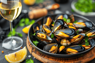 Portion idéale de moules pour un repas convivial
