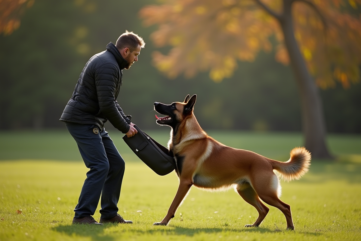 malinois entraînement