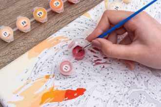 Peinture par numéro pour adultes : se détendre en coloriant chaque zone